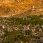 Leh City at Sunrise