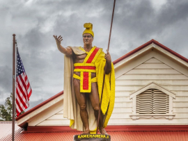 Kamehameha-Statue-Honolulu-Hawaii-Historical-Site-Turuhi