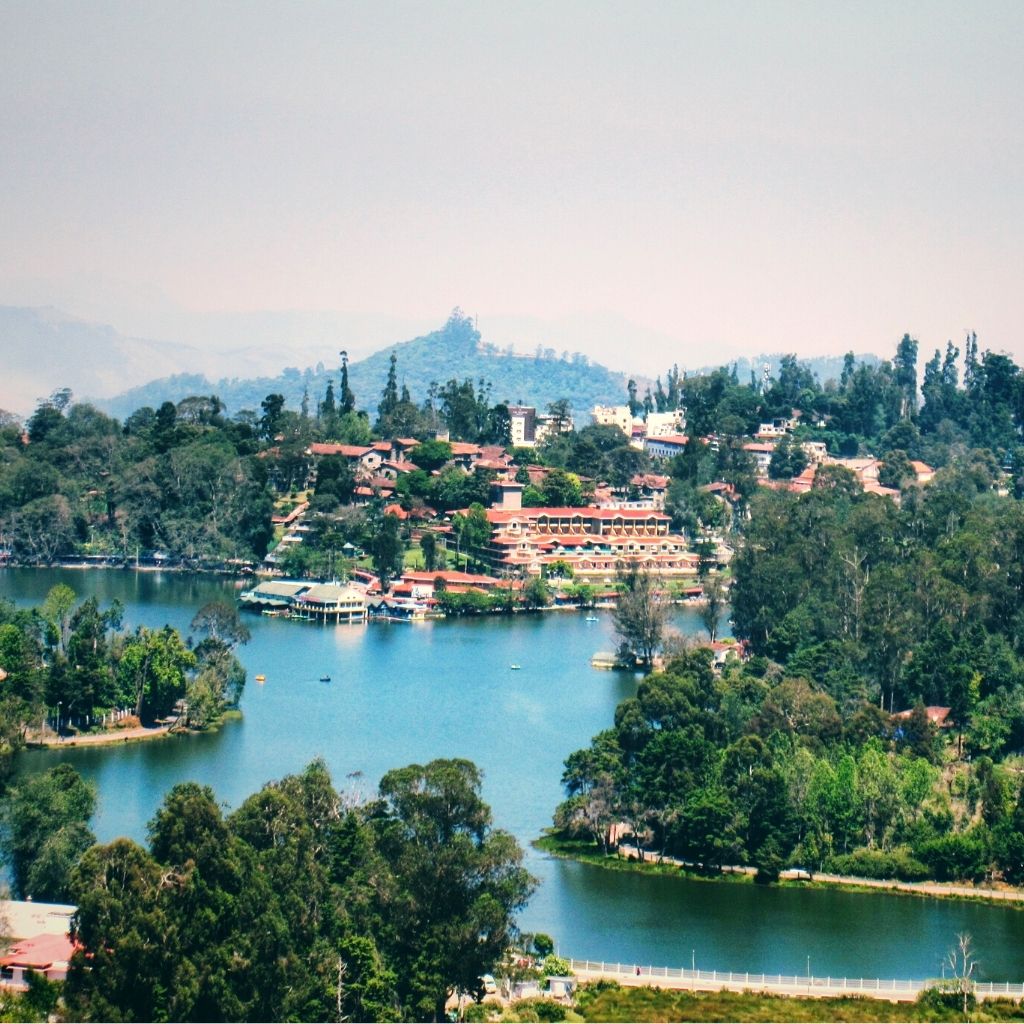 View of Kodaikanal Lake