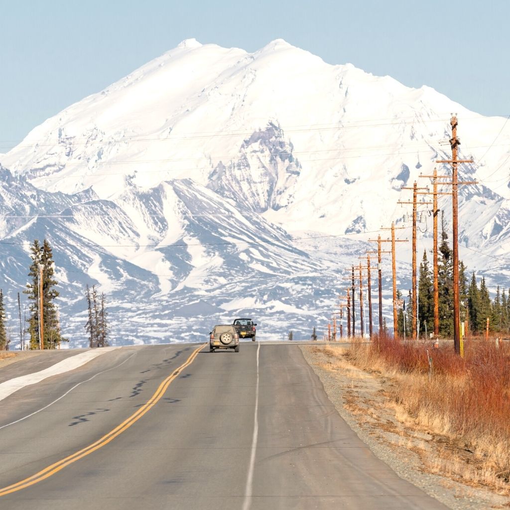 A road trip in Alaska
