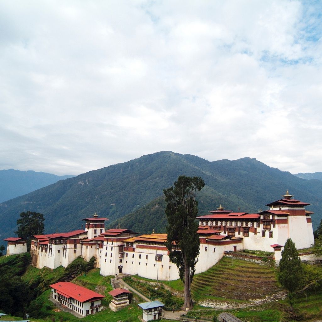 Trongsa Dzong in Bhutan