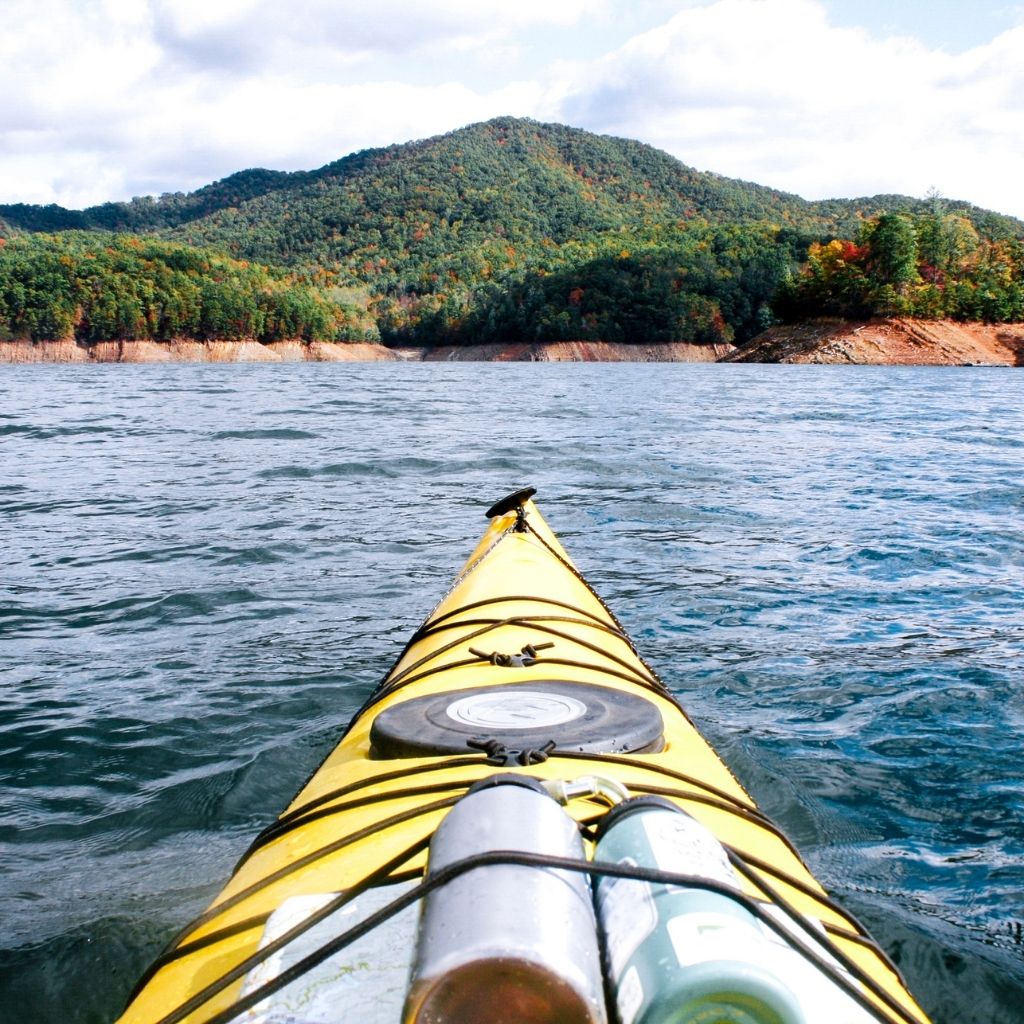 Kayaking in Cherokee