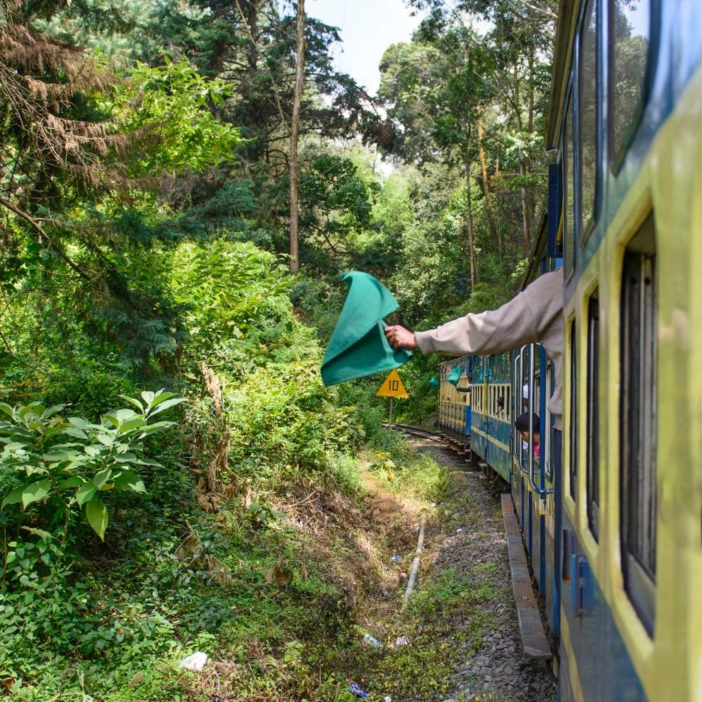 ride through the Nilgiri mountains