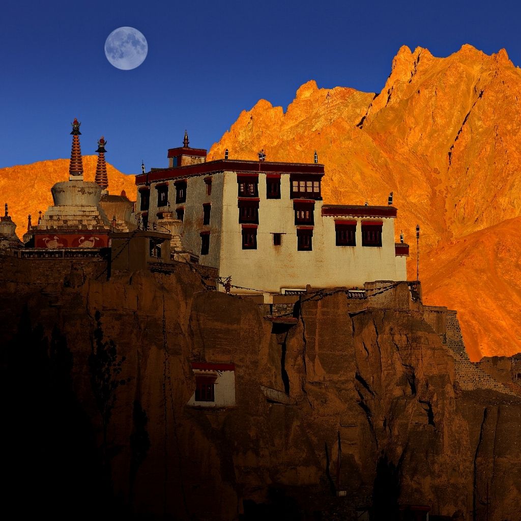 Lamayuru Monastery in Leh Ladakh