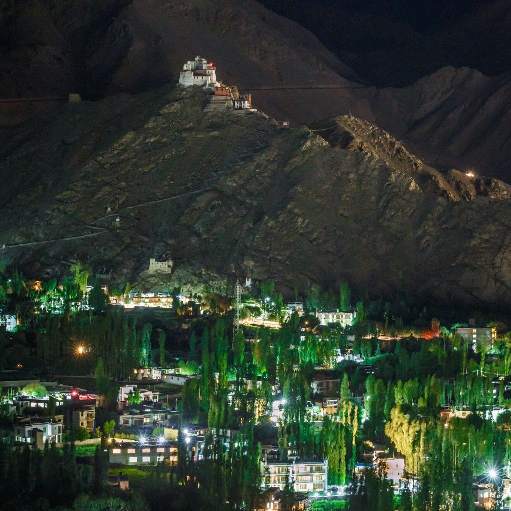 Namgyal Tsemo Monastery in Leh Ladakh