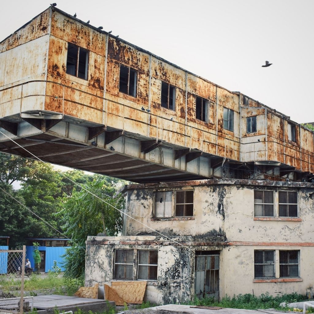 Dilapidated state of Solarium in Jamnagar