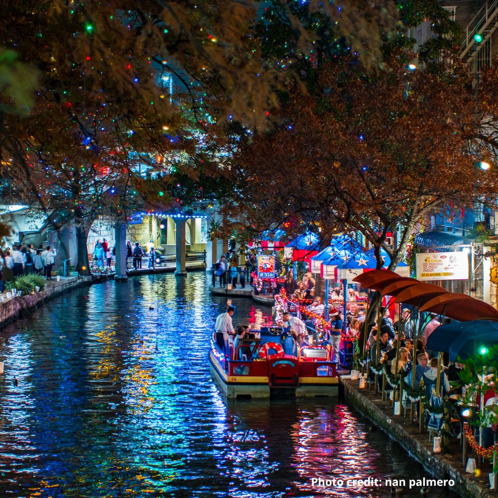 San Antonio Riverwalk has 2 million lights on display for Christmas