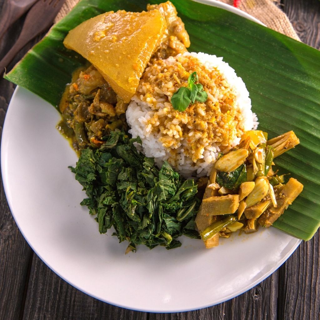 Vegetarian Dishes in Singapore - Nasi Padang