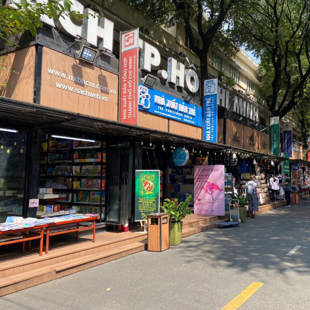 Nguyen Van Binh Book Street in Saigon