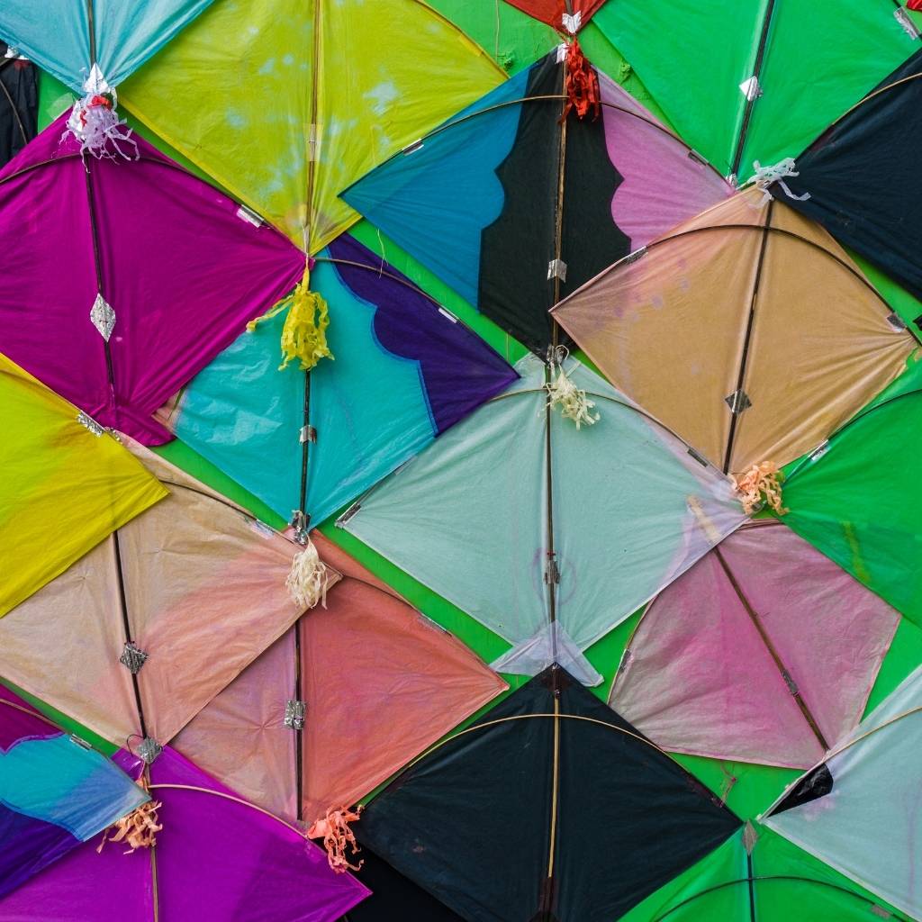 Kite flying festival in Gujarat