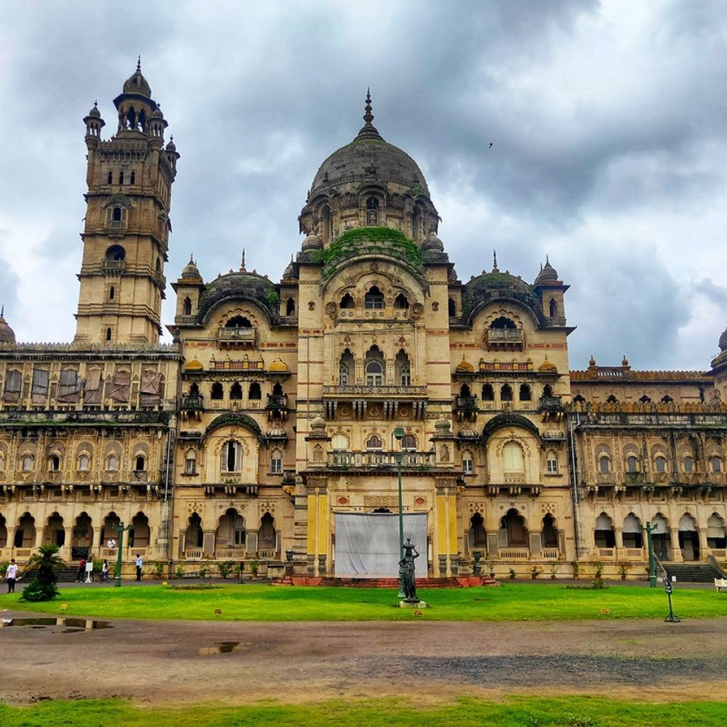 The grand Laxmi Vilas Palace in Vadodara