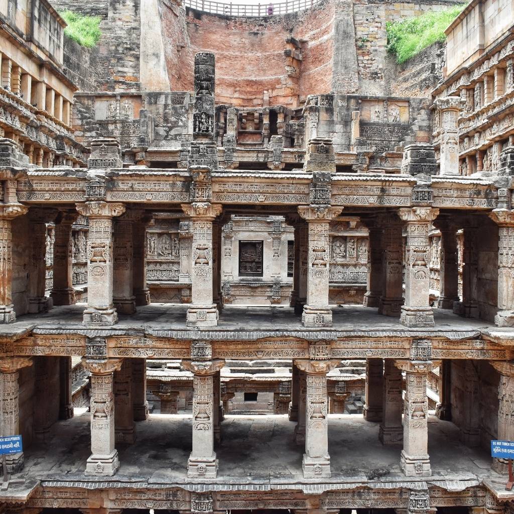 Mesmerizing architecture of Rani ni Vav in Patan