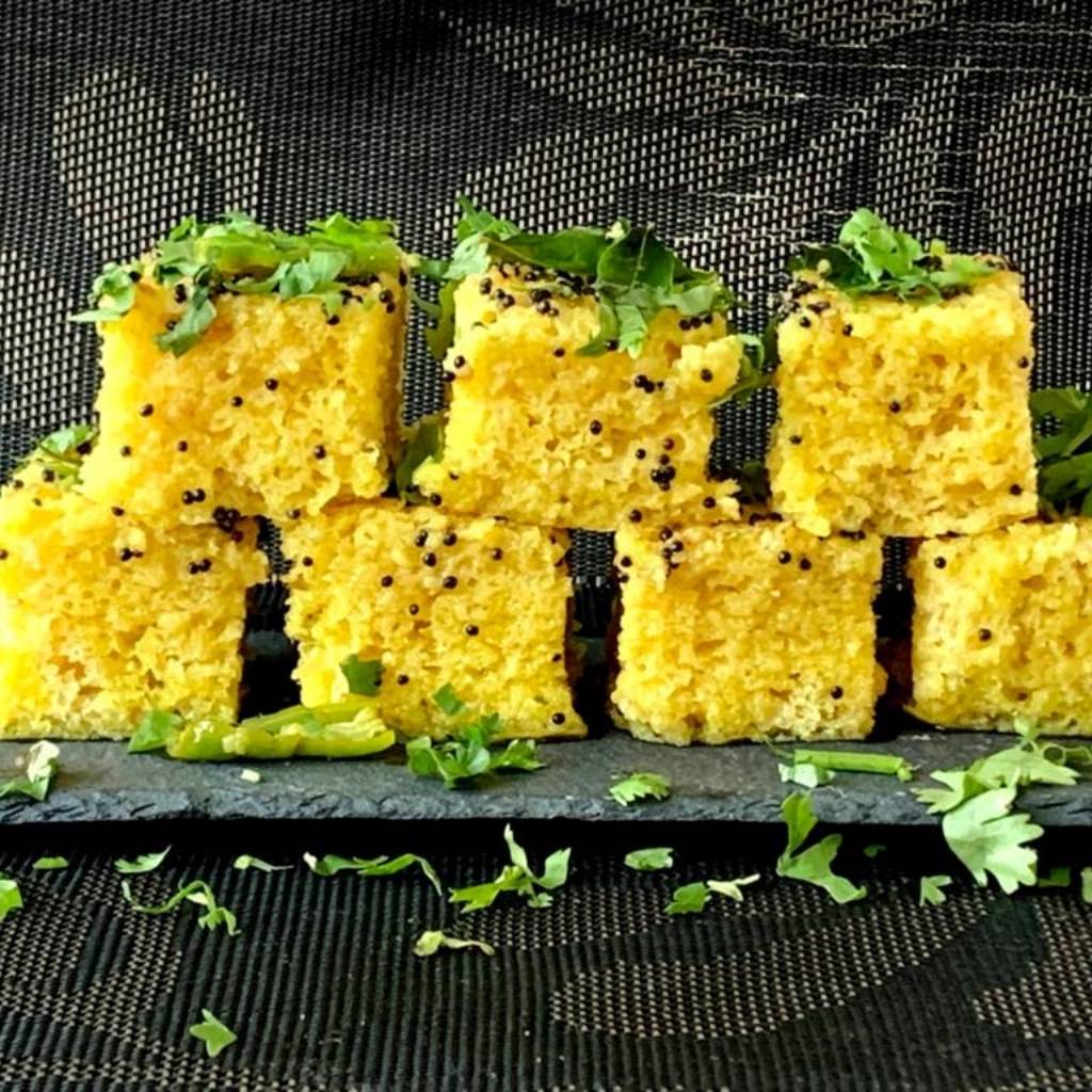 Gujarati food dish - khaman