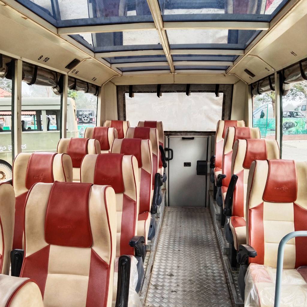 Premium 3-hour canter bus safari in Kabini