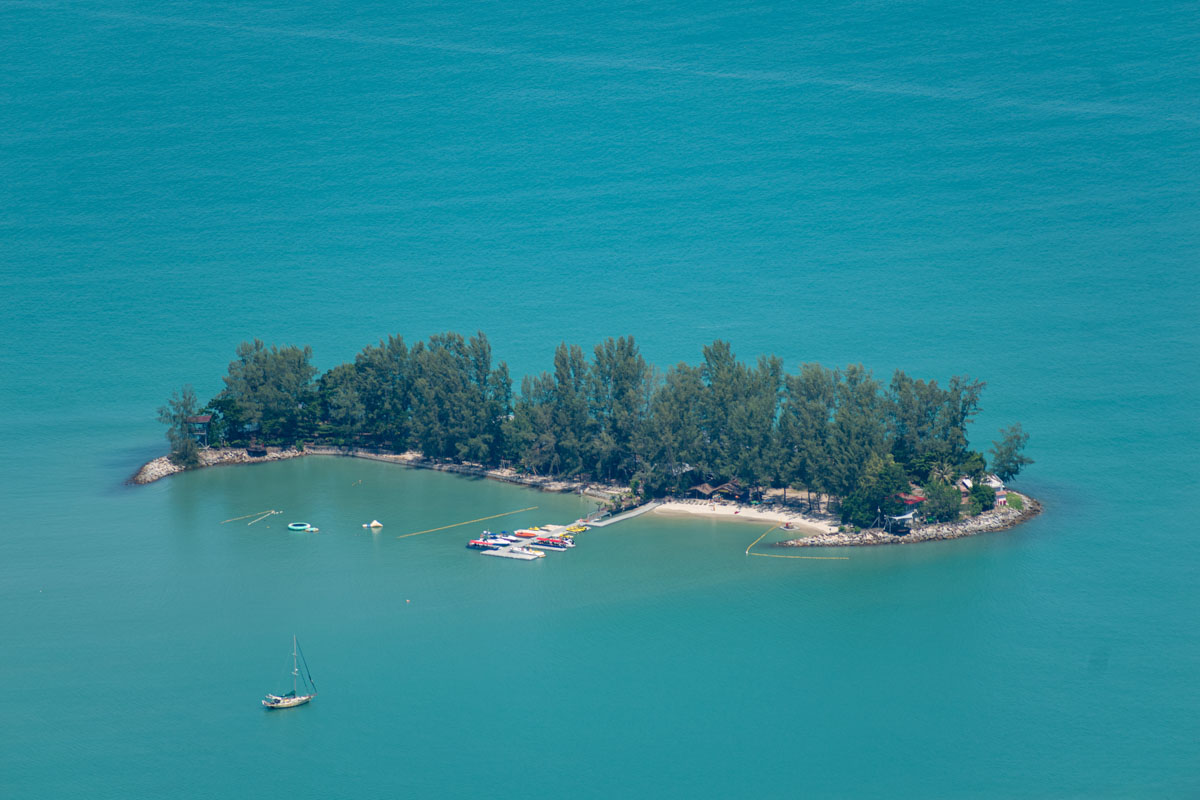 Paradise 101 as seen from the middle station of SkyCab