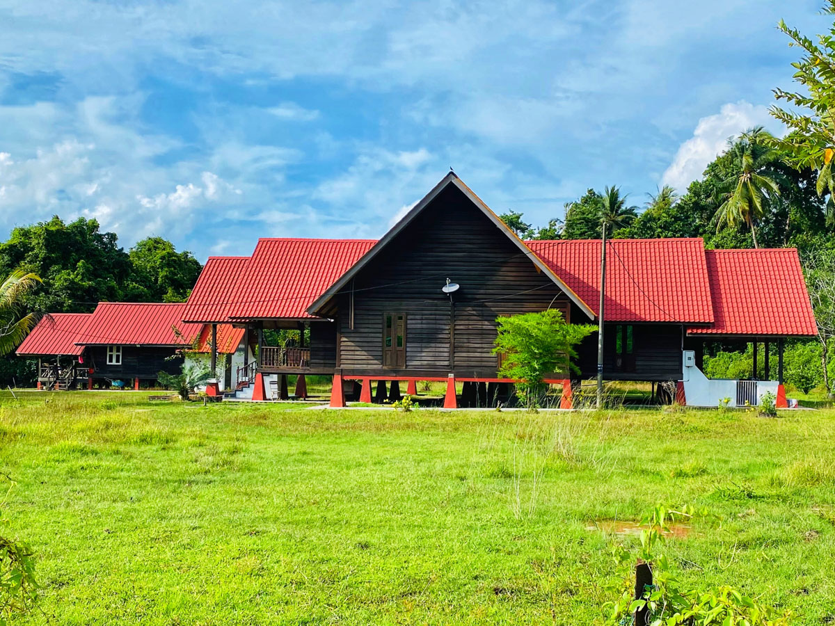 School building on Tuba island in Langkawi