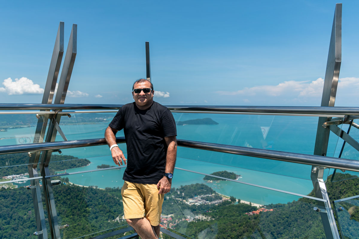 Viewing platform at Eagle's Nest in Langkawi