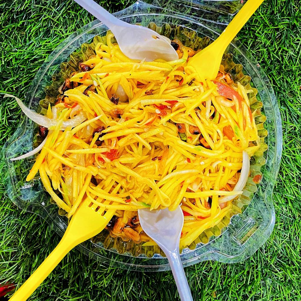 Green Mango Salad is a refreshing dish in Langkawi, perfect for vegetable lovers