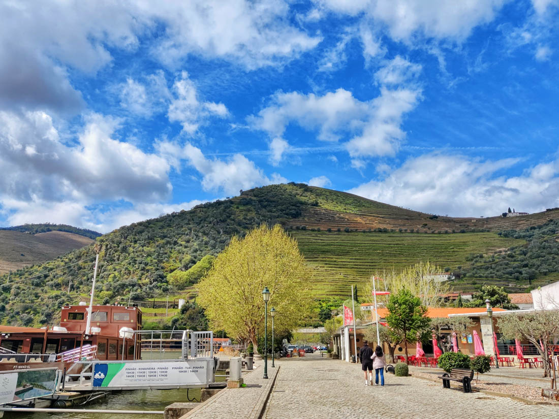 The jetty by the Douro River, where we set sail for the cruise
