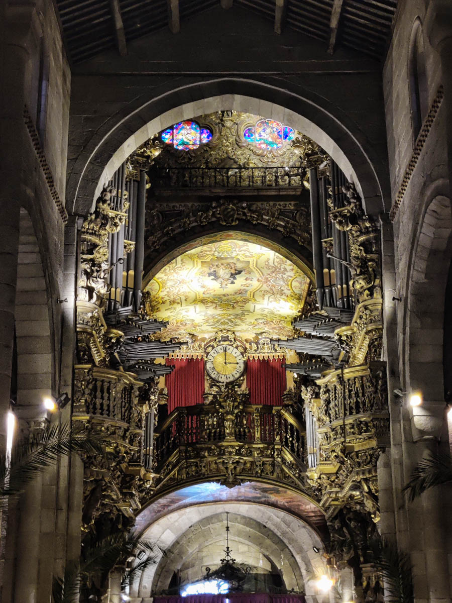 The marvellous architecture of the Braga cathedral left me speechless