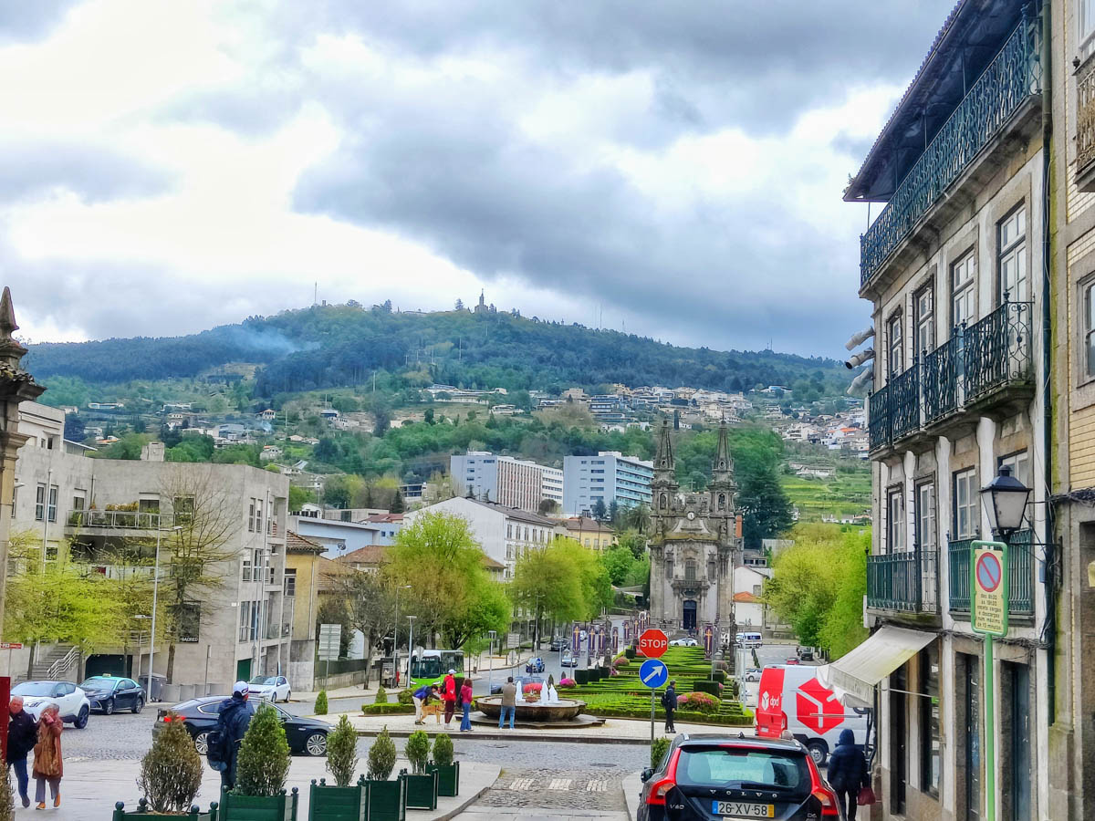 A sweeping view of Guimarães, the birthplace of Portugal