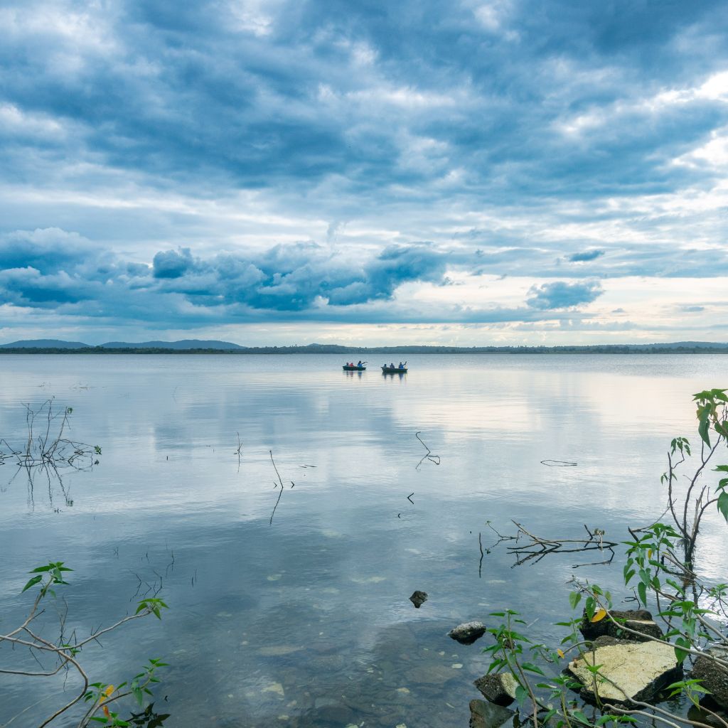 Coracle boat ride along Kabini backwaters