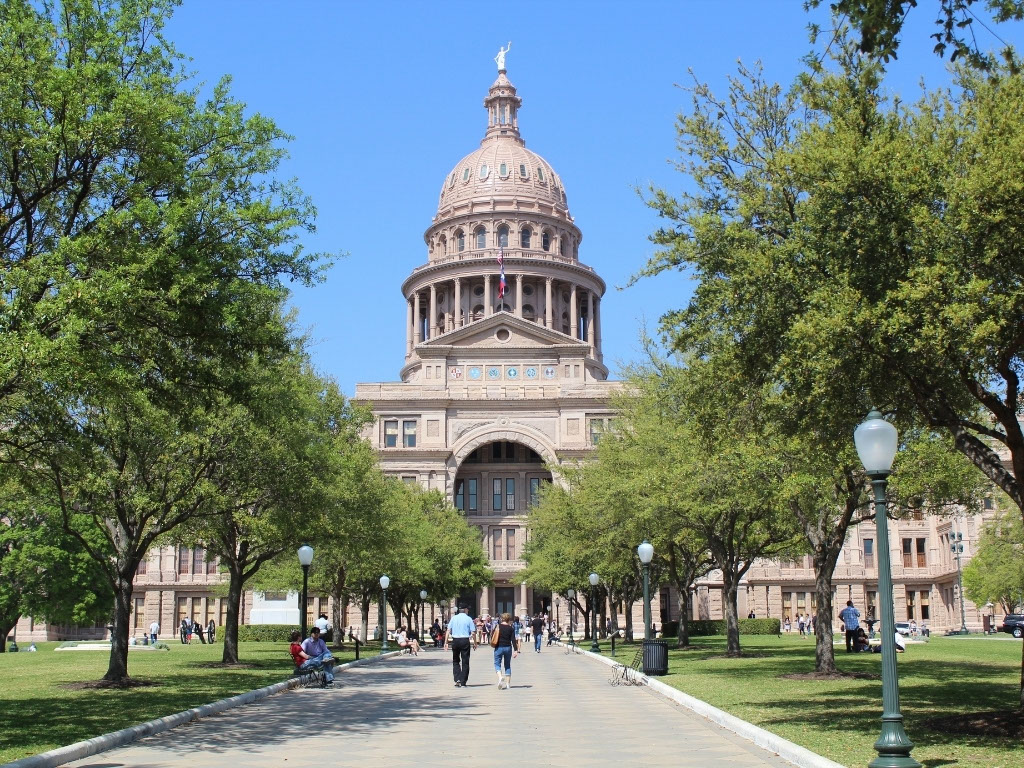 The Texas Capitol was built in the year 1888