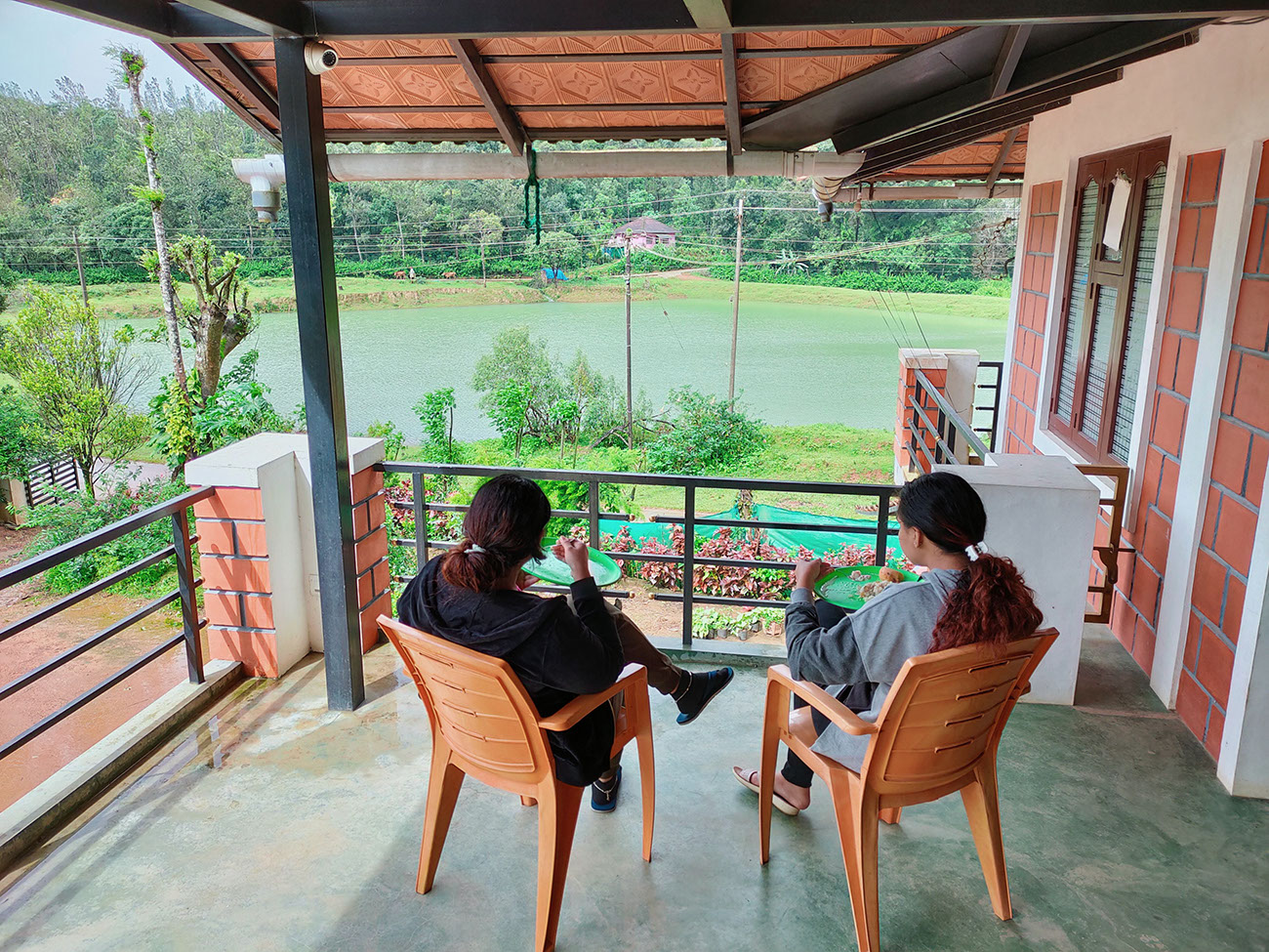 The best way to enjoy Coorg is staying in a homestay when it is raining