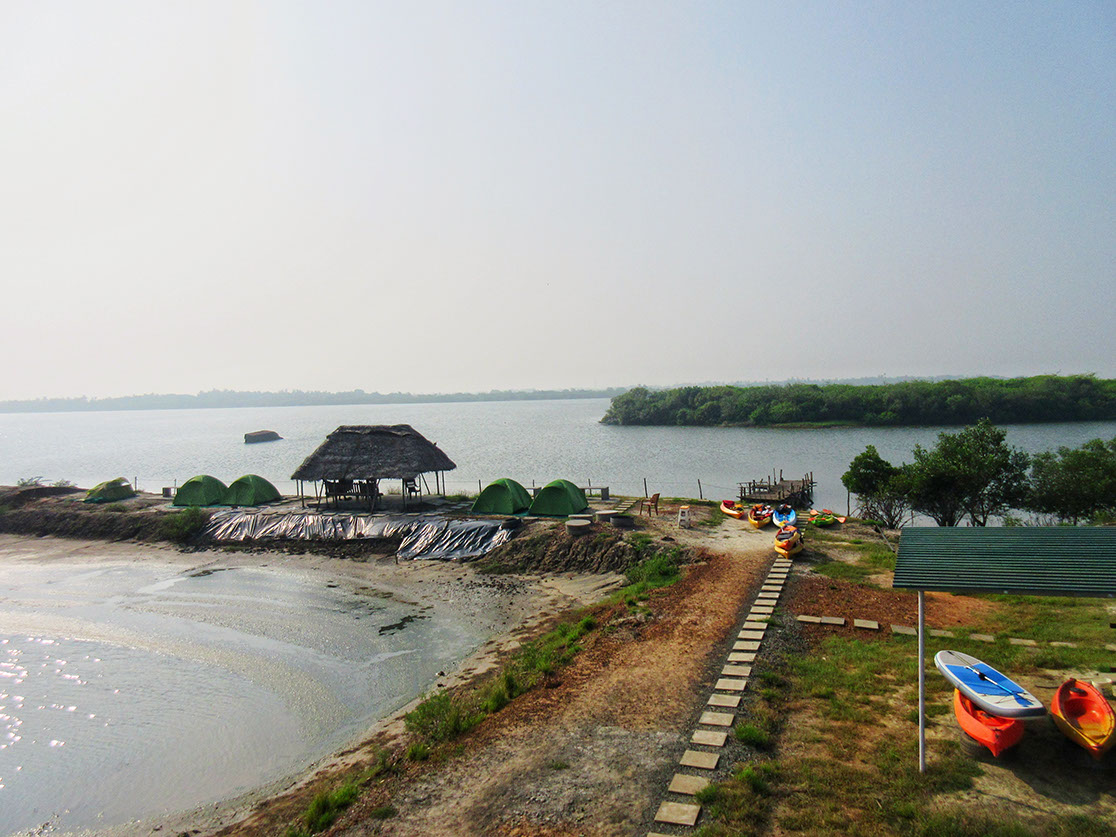 Mangrove Bay Eco Camp near Chidambaram in Tamil Nadu