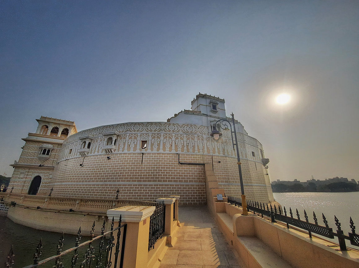 The intriguing Lakhota Palace and Museum is a masterpiece architecture of Gujarat
