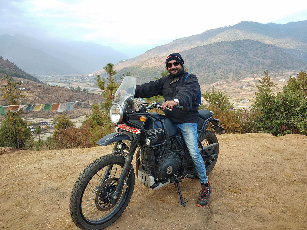 bhutan bike trip permit