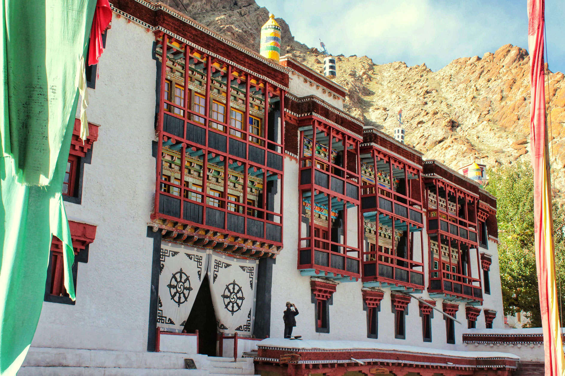 Outer view of Hemis monastery museum