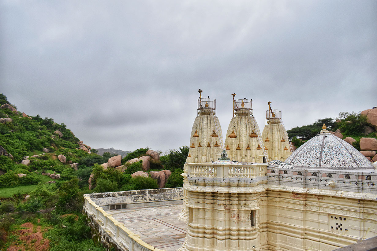 Digambar Jain temple of Idar in Gujarat