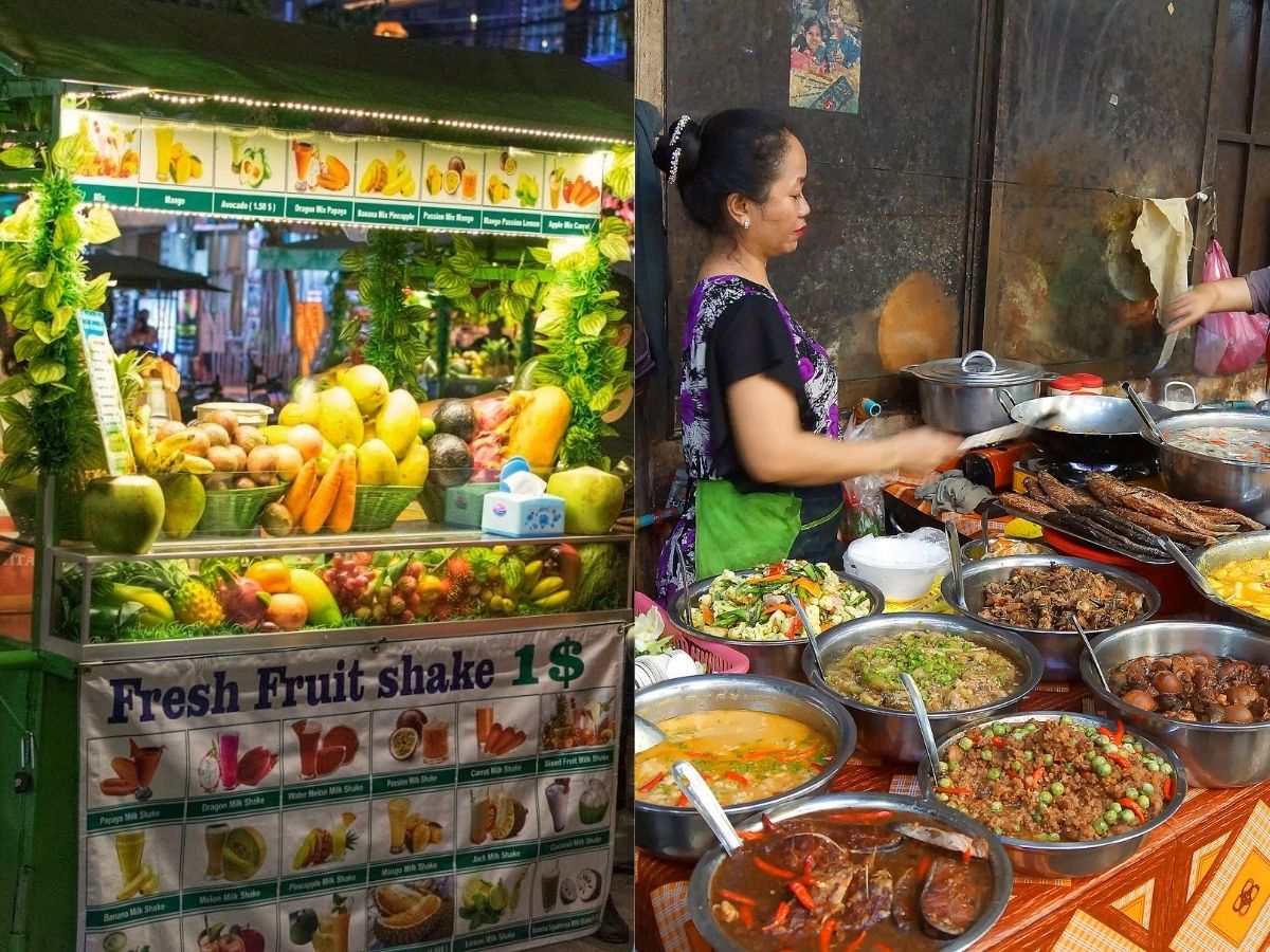 Siem Reap street food outlets