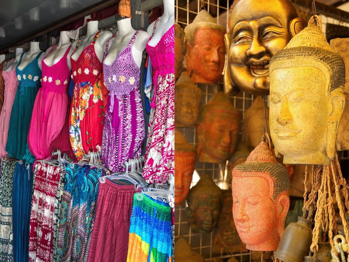 Retail therapy with options galore at the Old Market in Siem Reap