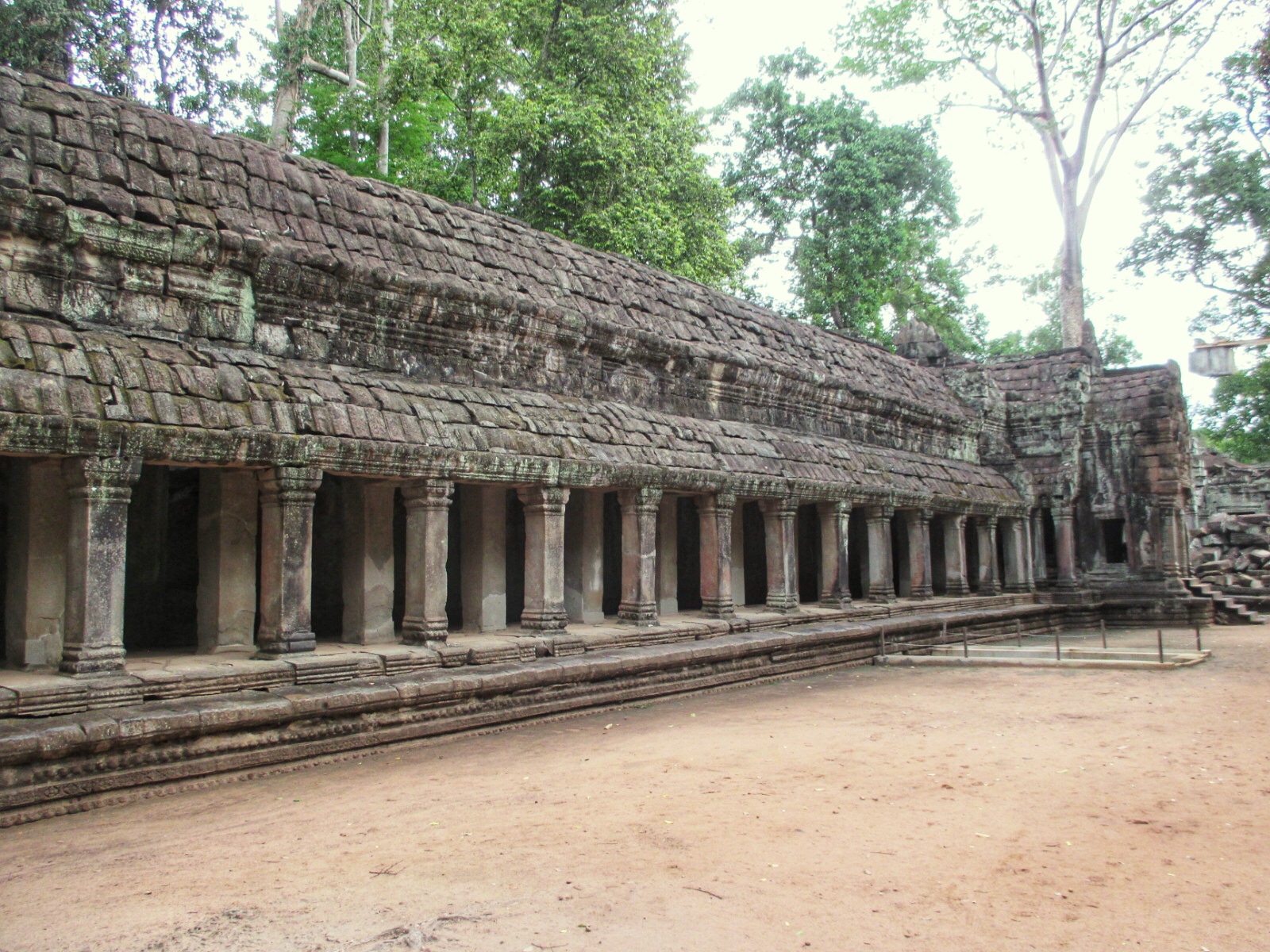 The third inner enclosure of Ta Prohm which is also konw as Tree Temple of Cambodia