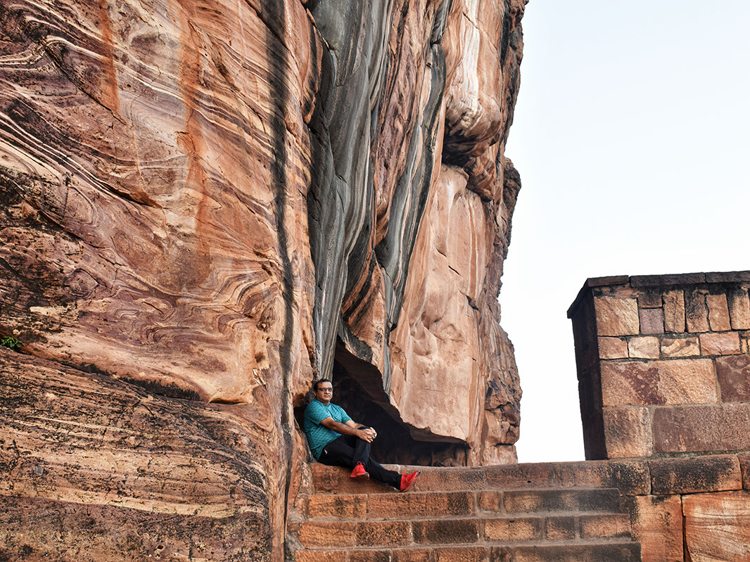 Nothing beats the serenity of Badami caves early in the morning