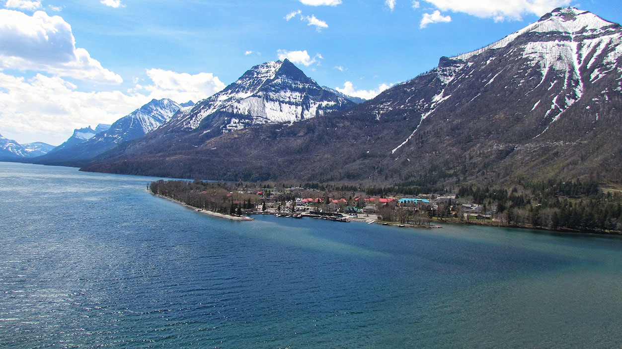 Waterton Lakes National Park is one of the Unesco World Heritage Sites.