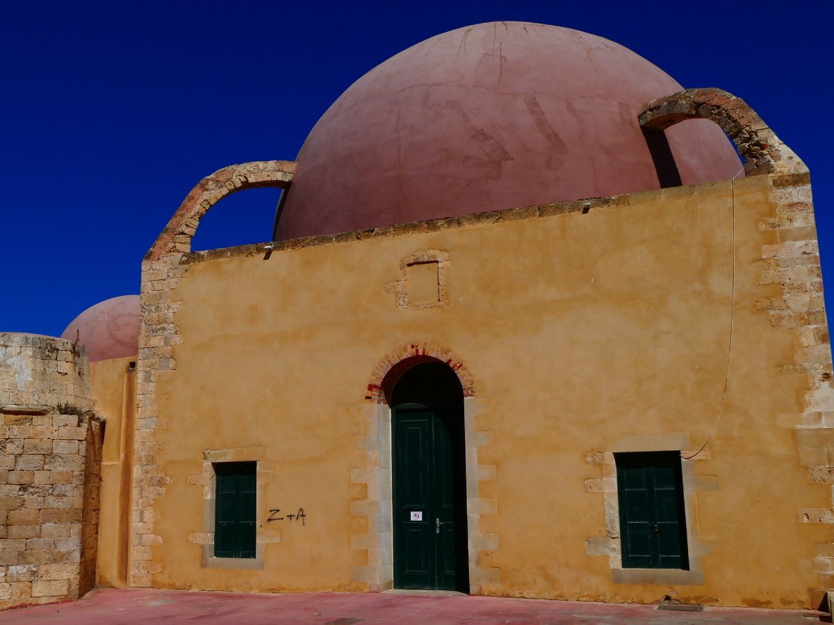 The ancient domed history of Mosque of Janisseries in Chania