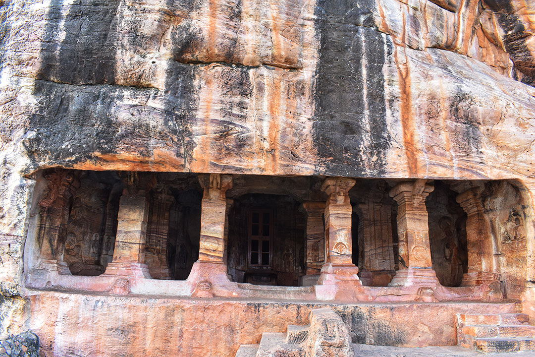 Continuing west to east, Jain Cave Temple in Badami is the last in a row