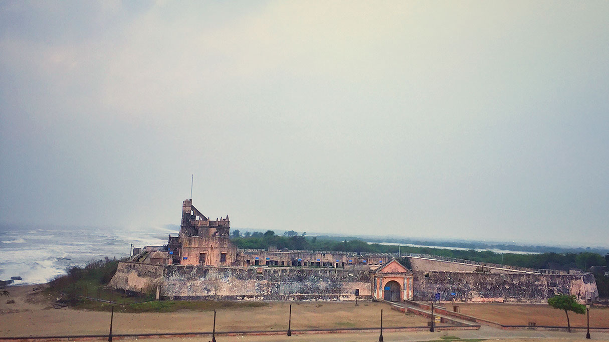 Dansborg Tranquebar is the 2nd largest danish fort in the world