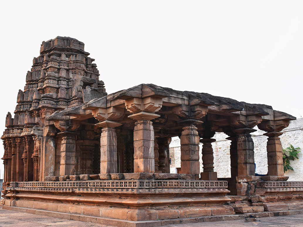 A Kalyani Chalukya style Yellamma temple in Badami