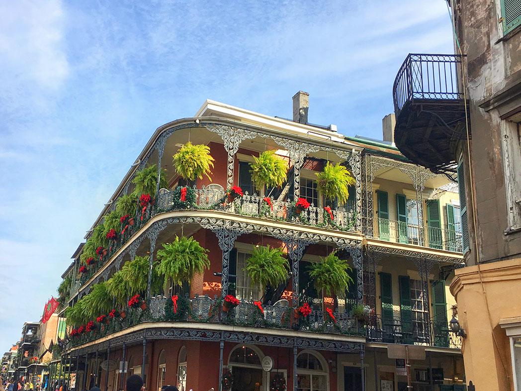 The beautiful Garden District of New Orleans