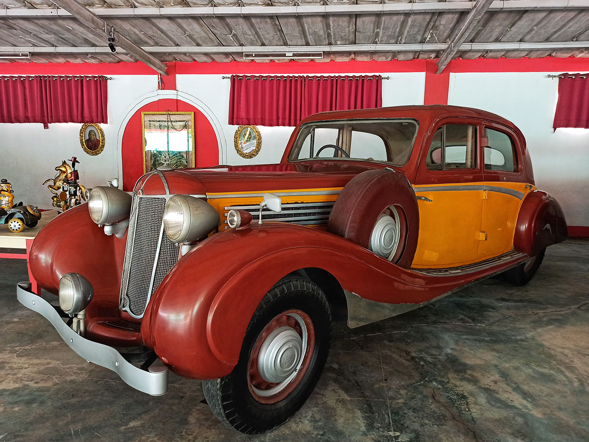 1937 Maybach SW38 at Pranlal Bhogilal vintage car museum