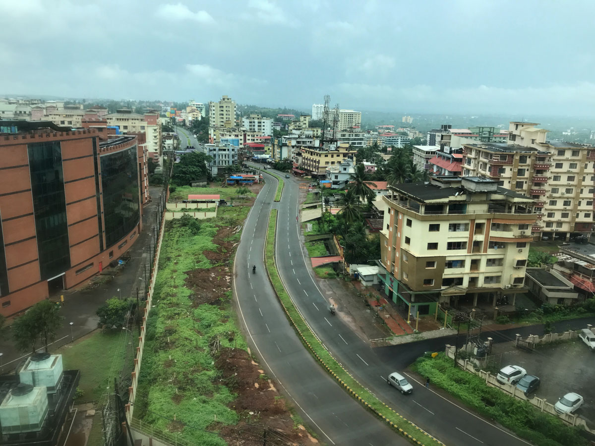 The buzzing University town of Manipal