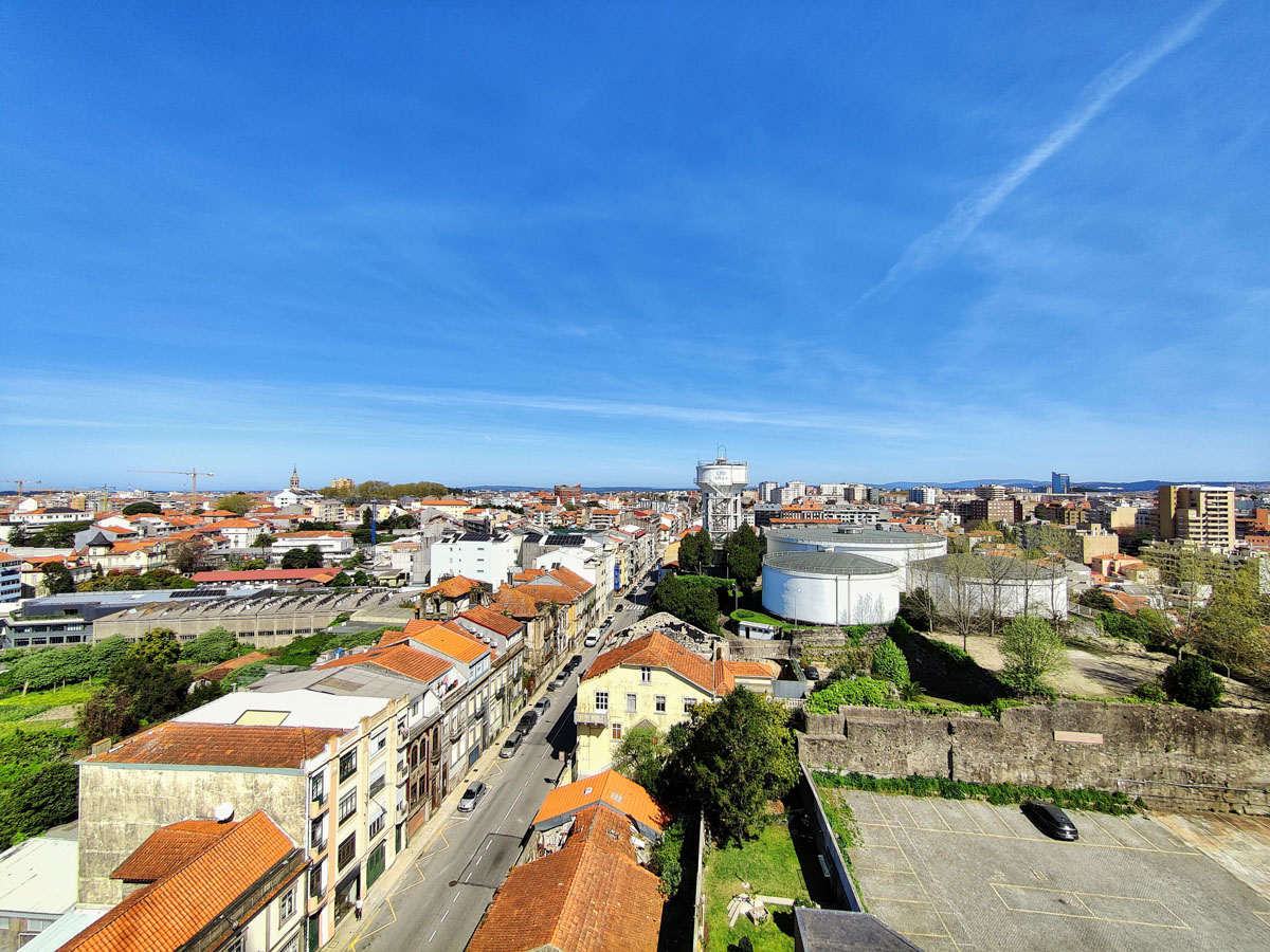 early morning view of Porto city