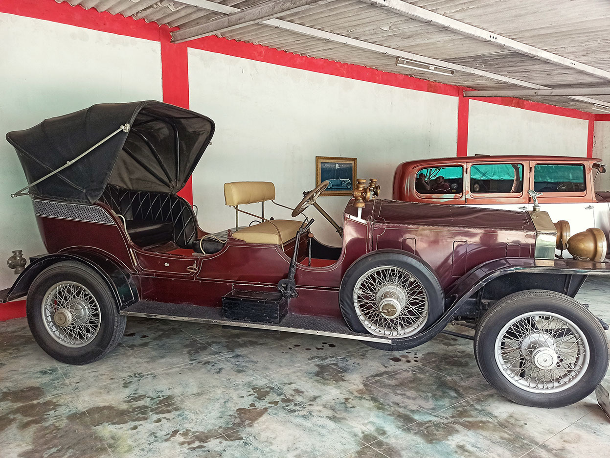 The Rolls Royce Silver Ghost at Pranlal Bhogilal vintage car museum