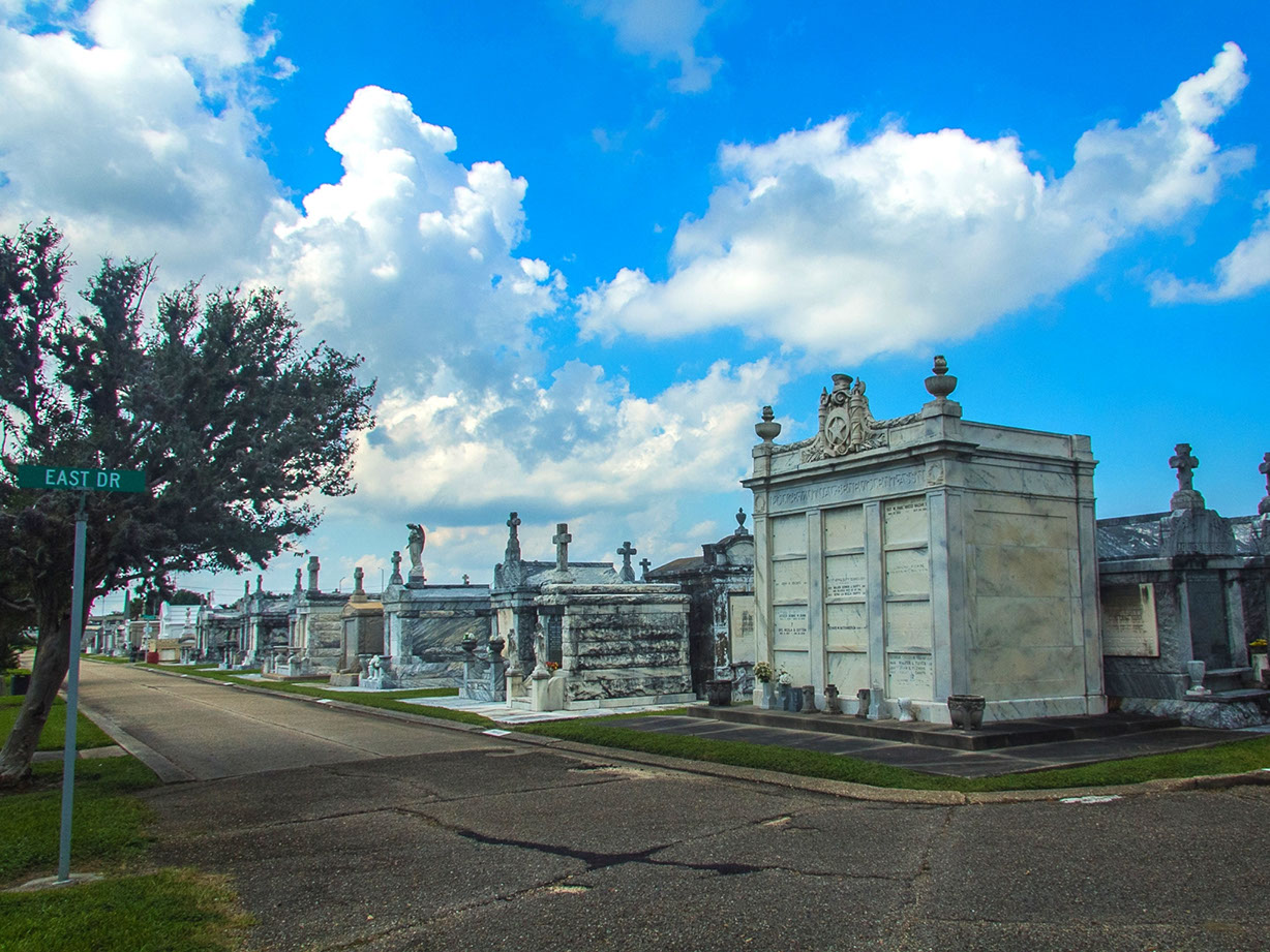 Above ground cemeteries in New Orleans