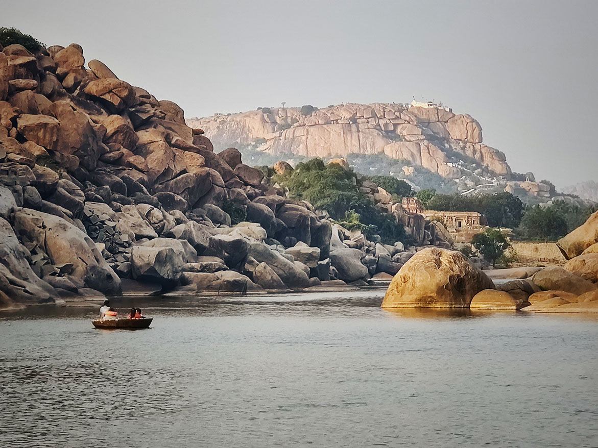 Coracle Boat Ride in Hampi is an experience to cherish