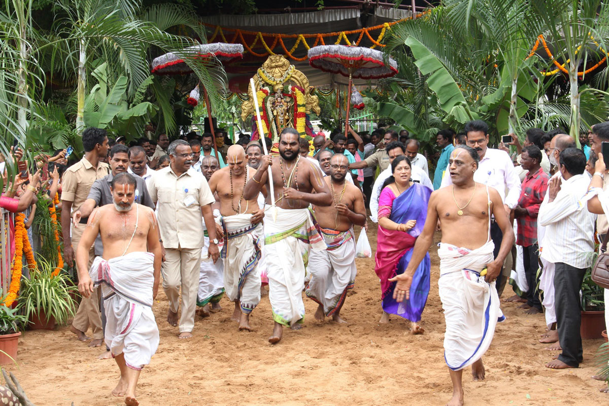 Vibrant celebration of Paruveta Utsavam in Ahobilam